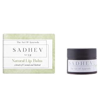 Sadhev - Natural Lip Balm - Beetroot & Coconut